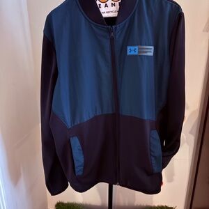 Under Armour Blue and Black Light Jacket (Men’s L)
